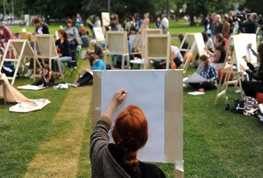 Мастер‑класс по рисованию «Парковый пейзаж. Графика»