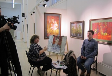 5 марта 2015 года в  МУК «Музейно‑выставочный центр»  прошел мастер‑класс  « Таинство акварели».