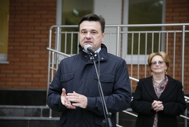 Андрей Воробьев и Вероника Скворцова открыли новый роддом в Балашихе