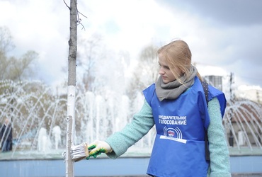 Члены МОРО «Единая Россия» приняли участие в областном субботнике в Реутове