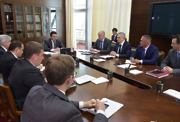 Андрей Воробьев отметил высокий уровень организации торжественных мероприятий, посвященных 70‑летию Великой Победы