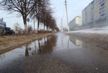 Весна идёт – сугробам тут не место