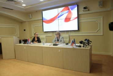 Секретарь подмосковной «Единой России» Лидия Антонова провела пресс‑конференцию