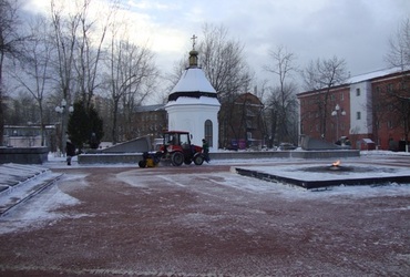 В период снегопадов инспекторы Госадмтехнадзора с усиленном режиме проводили проверку состояния дворовых территорий