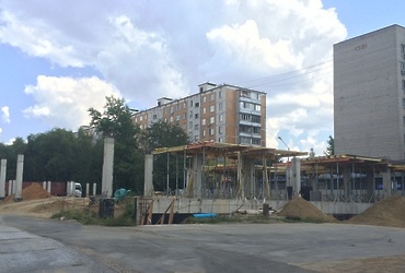 В Реутове продолжается строительство ФОКа