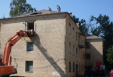 На улице Комсомольская скоро будет снесен дом