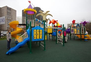 Детские площадки Реутова вошли в число образцовых