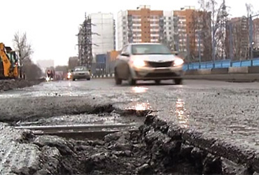 На Проспекте мира начались дорожные работы