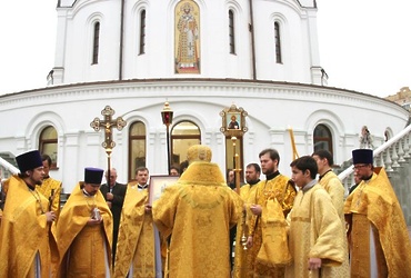 В Троицком Соборе отметили престольный праздник