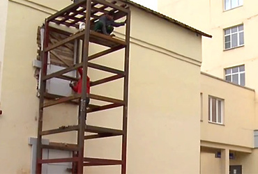 В ЦГБ Реутова строят подъемник