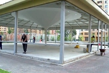 Крытая детская площадка появится на южной стороне города