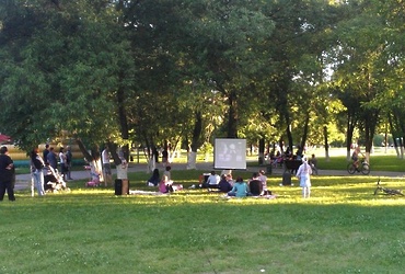 Кинотеатр под открытым небом будет работать каждую субботу