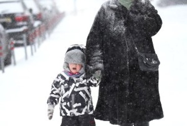 Выходные будут снежными