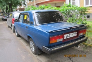 Нарушение правил парковки