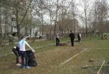 Традиционные весенние субботники