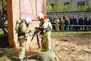 Соревнования службы спецуправления пожарной охраны