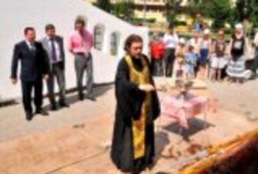 30 июня на строящемся Храме Святой Троицы в северной части города Реутов были установлены малые купола