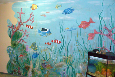 Мураль «Подводный мир»