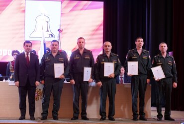 Глава Реутова Филипп Науменко поздравил сотрудников Дивизии им. Дзержинского