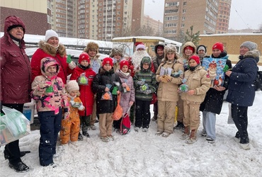 Дед Мороз из Реутова отвезет подарки в Донбасс