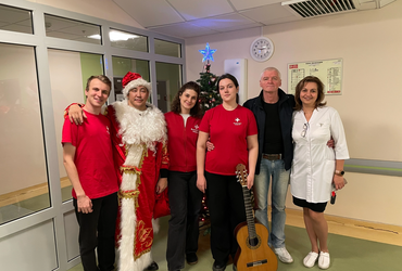 Амаду Мамадаков выступил перед ранеными военнослужащими