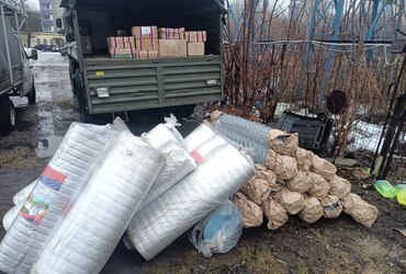 Жители Реутова помогли земляку восстановить разрушенный противником блиндаж