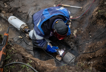 В Реутове заменили участок теплосетей за 4 часа