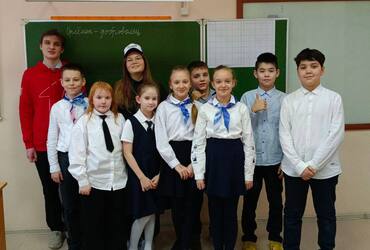 Школьникам Реутова провели урок в рамках программы «Орлята России»