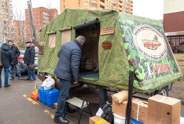 Валерий Сайгаков из Реутова создал мобильную баню для бойцов СВО