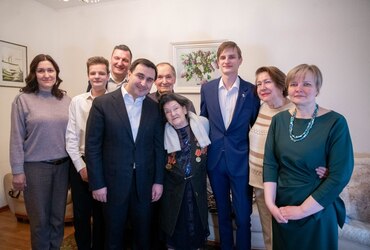 В Реутове вручили юбилейную медаль Победы ветерану Великой Отечественной войны