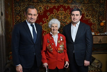 В Реутове вручили юбилейную медаль ветерану Великой Отечественной войны