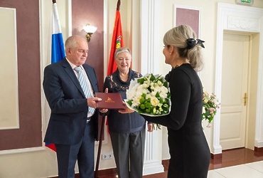 В Реутове поздравили чету Стряпкиных с золотой свадьбой