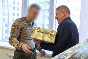 Военнослужащим СВО из Реутова передали гуманитарную помощь