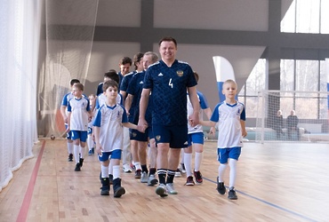 В Реутове прошел благотворительный матч «СВОим героям» в поддержку участников СВО