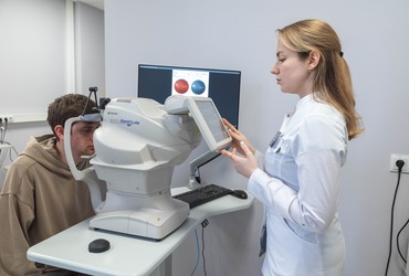 В поликлинике Реутова появились два новых офтальмологических аппарата