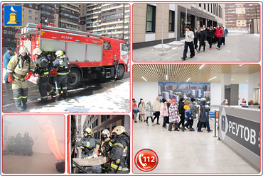 18.03.2025 по плану мероприятий общеобластной тренировки в новом корпусе МАОУ «СОШ № 10» проведена эвакуация учащихся и персонала при пожаре.