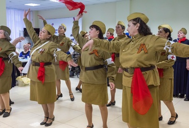 Бойцы СВО встретились с членами организации «Дети войны» в Реутове