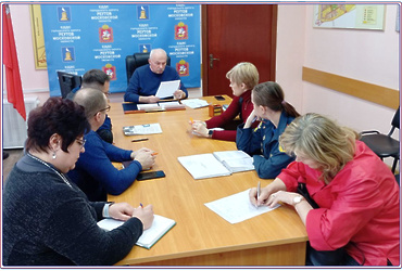 Заседание рабочей группы по обеспечению  автономными дымовыми пожарными извещателями.