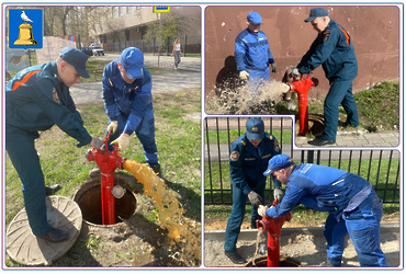 В городском округе Реутов проводится весенняя проверка источников наружного противопожарного водоснабжения.