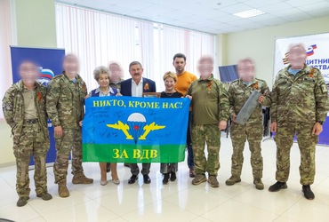 Реутов передал участникам СВО гуманитарную помощь в честь юбилея Победы