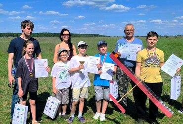 Реутовские авиамоделисты стали победителями первенства Подмосковья
