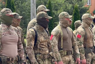 В Реутове торжественно встретили спецподразделения Росгвардии, вернувшиеся из зоны СВО