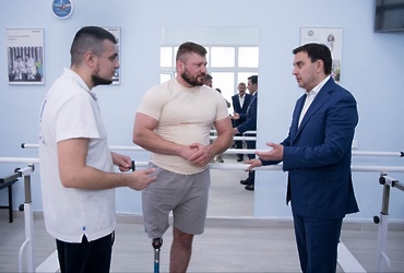 В Реутове создали спортивный протез для кавалера ордена Мужества Игоря Старовойта