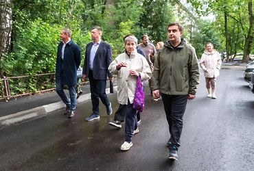 В Реутове проверили качество благоустройства дворов на северной стороне города