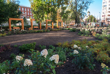 Обновленный сквер на Парковой в Реутове открыт для посещения