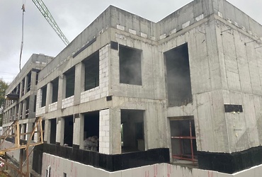 Строительство детского сада на 180 воспитанников в Реутове идет по графику