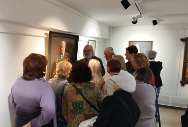 В реутовском музее проходит выставка портретов Сергея Артемьева