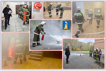 В МБОУ «СОШ № 6» проведена объектовая тренировка с добровольной пожарной дружиной.