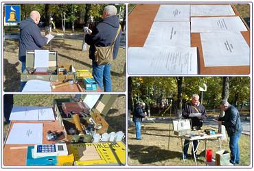 В соответствии с планом штабной тренировки по гражданской обороне сотрудниками отдела по делам ГО, ЧС и ПБ Администрации развёрнут пост радиационного и химического наблюдения.