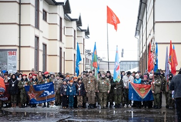 Реутовские активисты приняли участие в церемонии закрытия «Вахты Памяти – 2025»